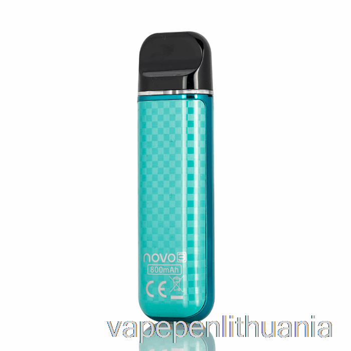 Smok Novo 3 25w Pod System Povas Mėlynas Anglies Pluošto Vape Skystis